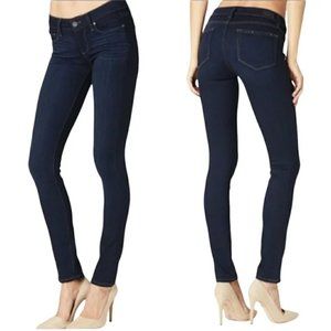 PAIGE Skyline Skinny Dark Wash Jeans, 27